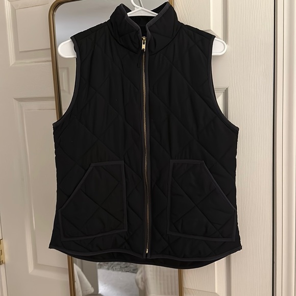 JCrew Black Vest